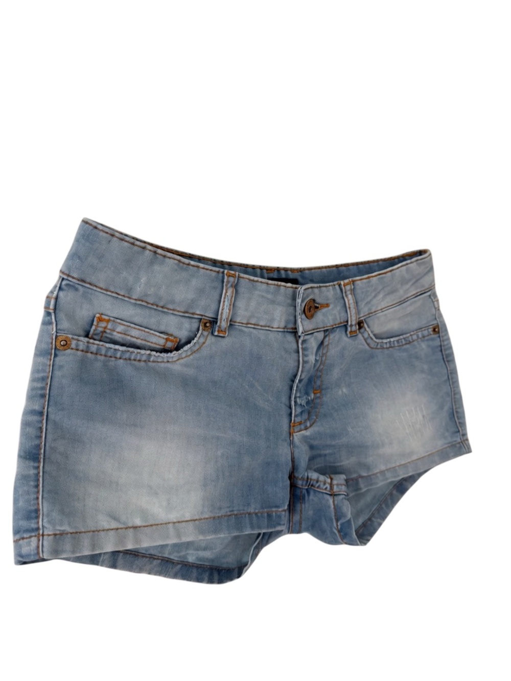 Authentic Dolce & Gabbana Vintage Y2K Low Rise Denim Shorts Size 25 (XXS) - Picture 5 of 9